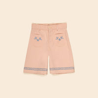 Apolina Satin Pink Casey Long Short