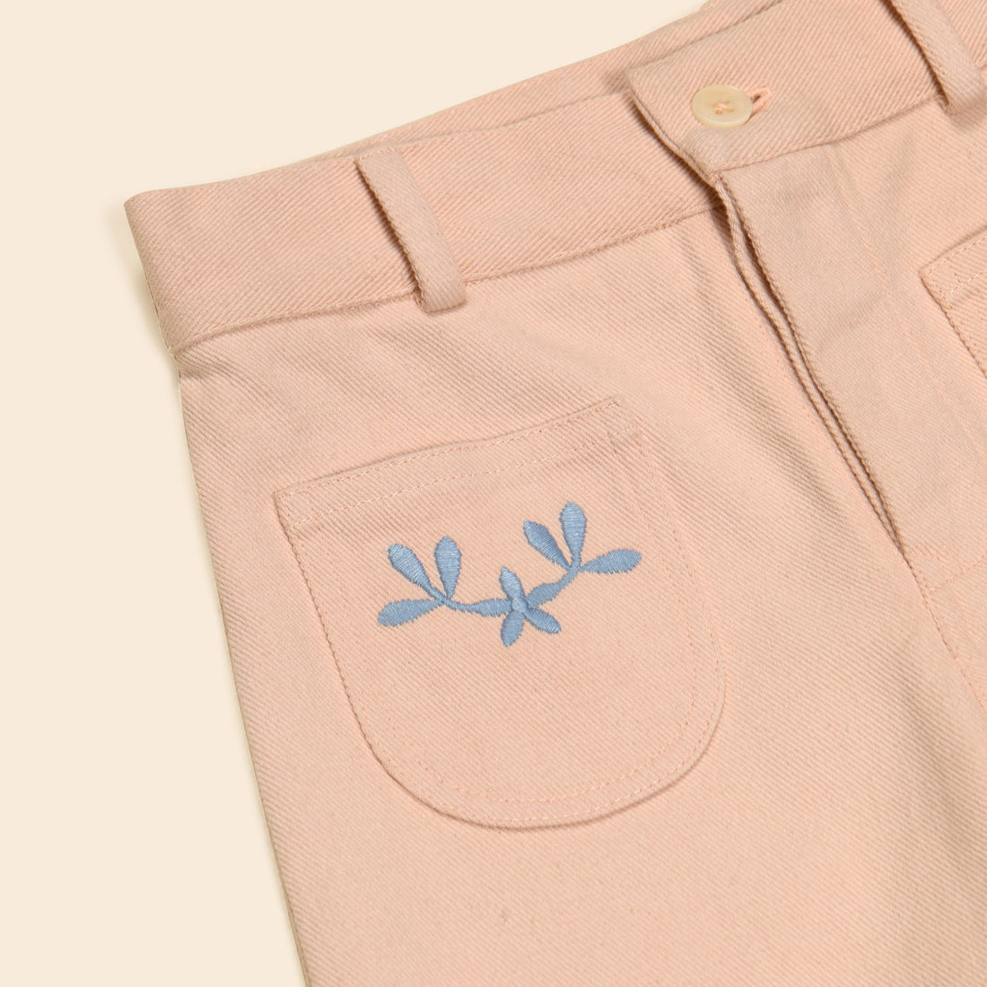 Apolina Satin Pink Casey Long Short