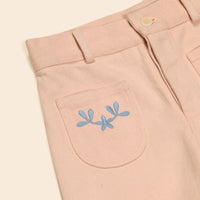 Apolina Satin Pink Casey Long Short
