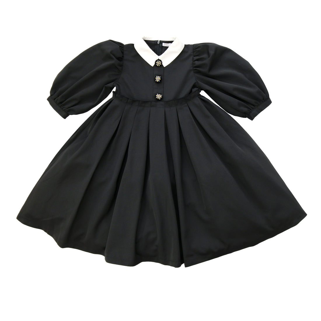 Coco Blanc Black Taffeta Dress – Ladida