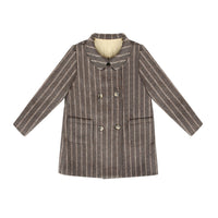 Coco Blanc Mocha Double Breasted Coat