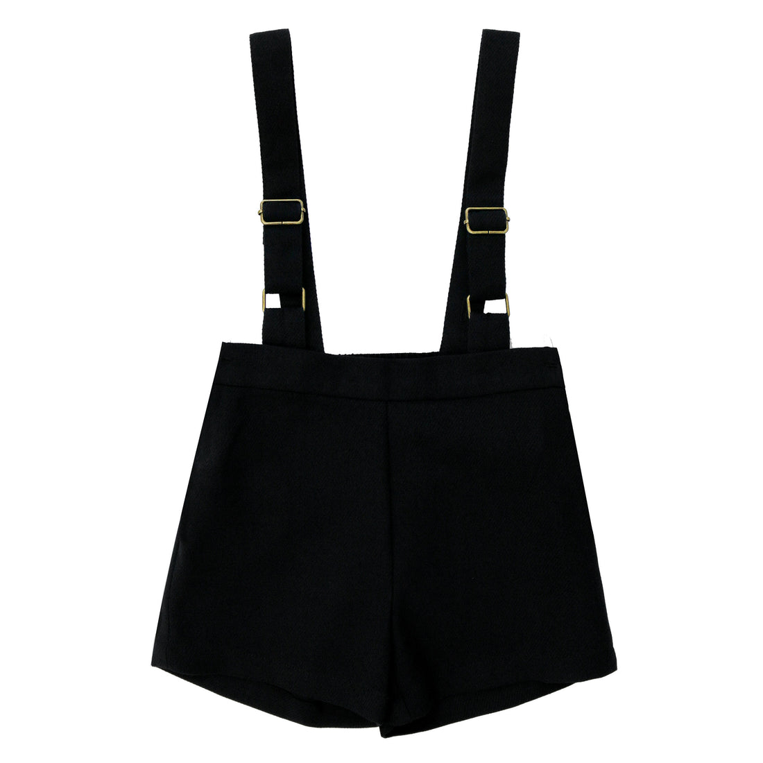 Coco Blanc Black Suspender Shorts