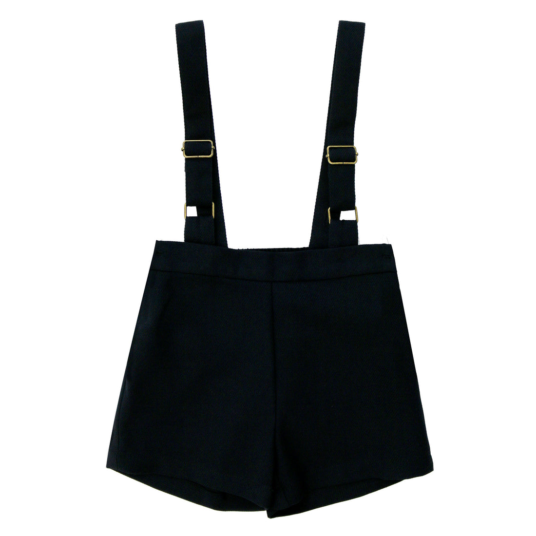 Coco Blanc Navy Suspender Shorts