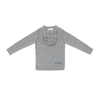 Coco Blanc Grey Ruffle Bib Legging Set