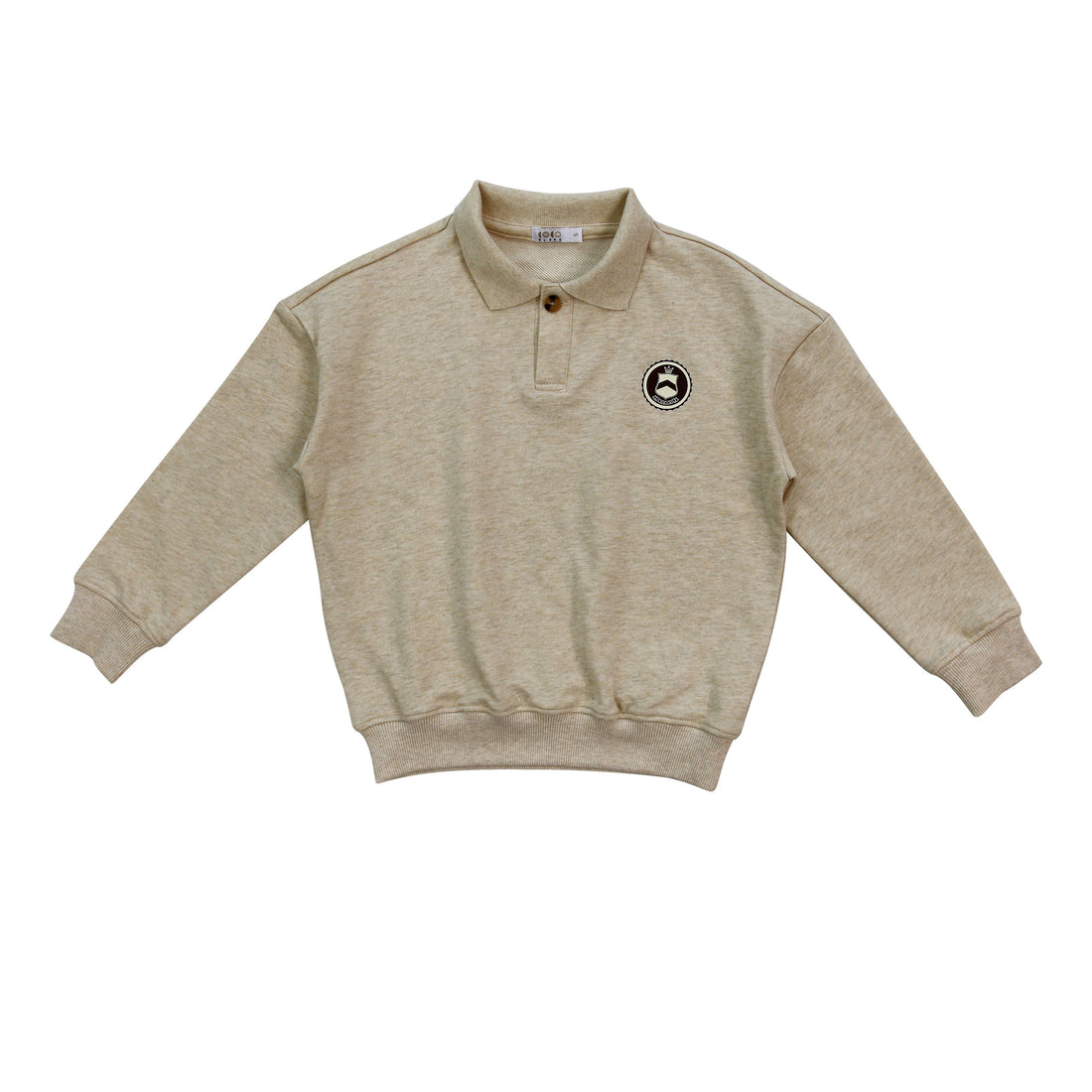 Coco Blanc Tan Sweatshirt Polo