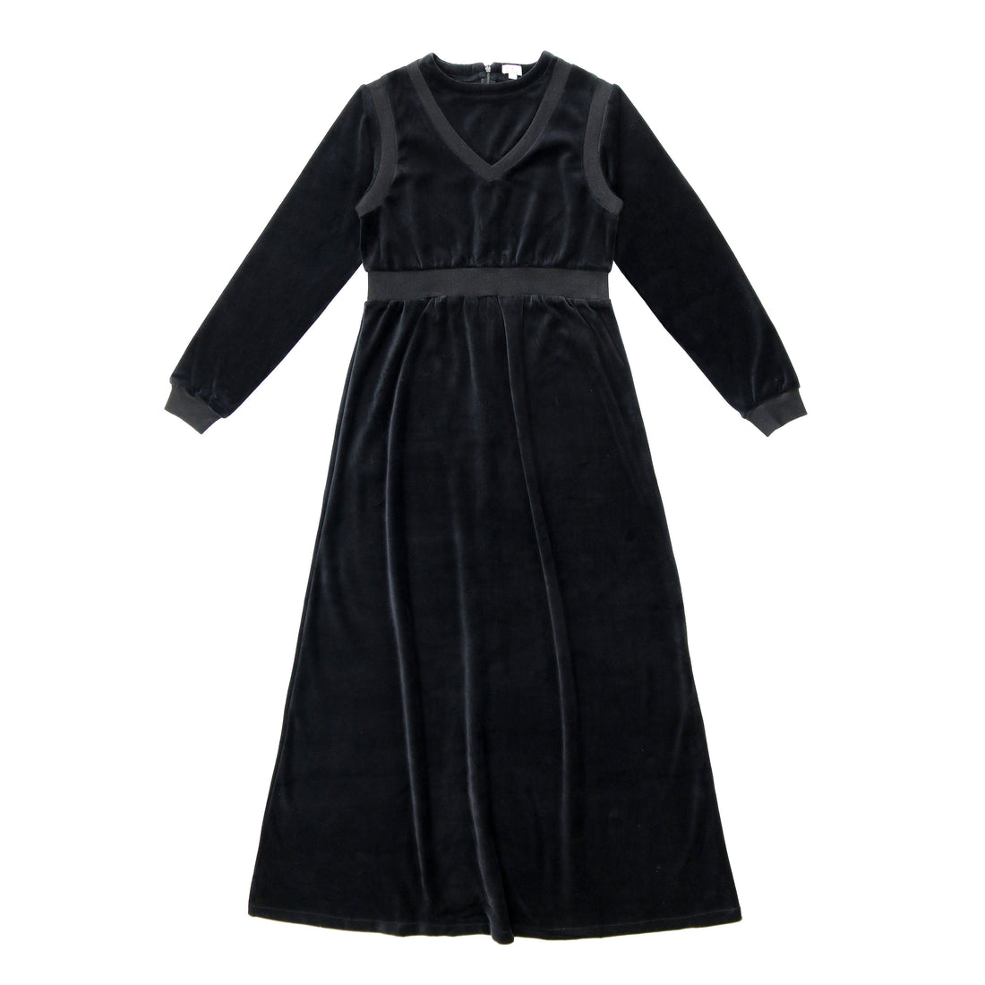 coco blanc maxi dress Coco Blanc Black Velour Maxi Dress 14