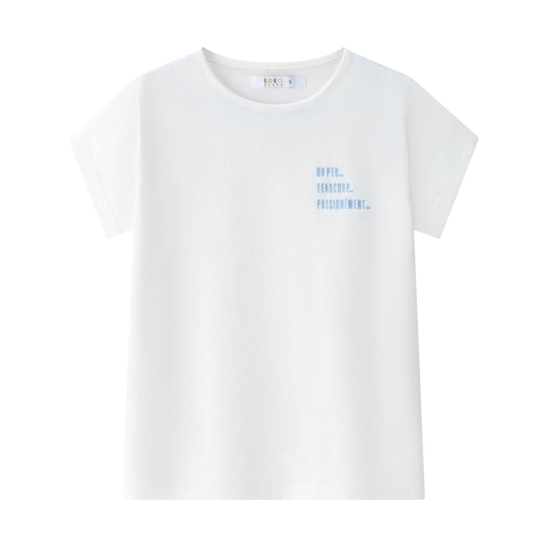 Coco Blanc White Short Sleeve Tee