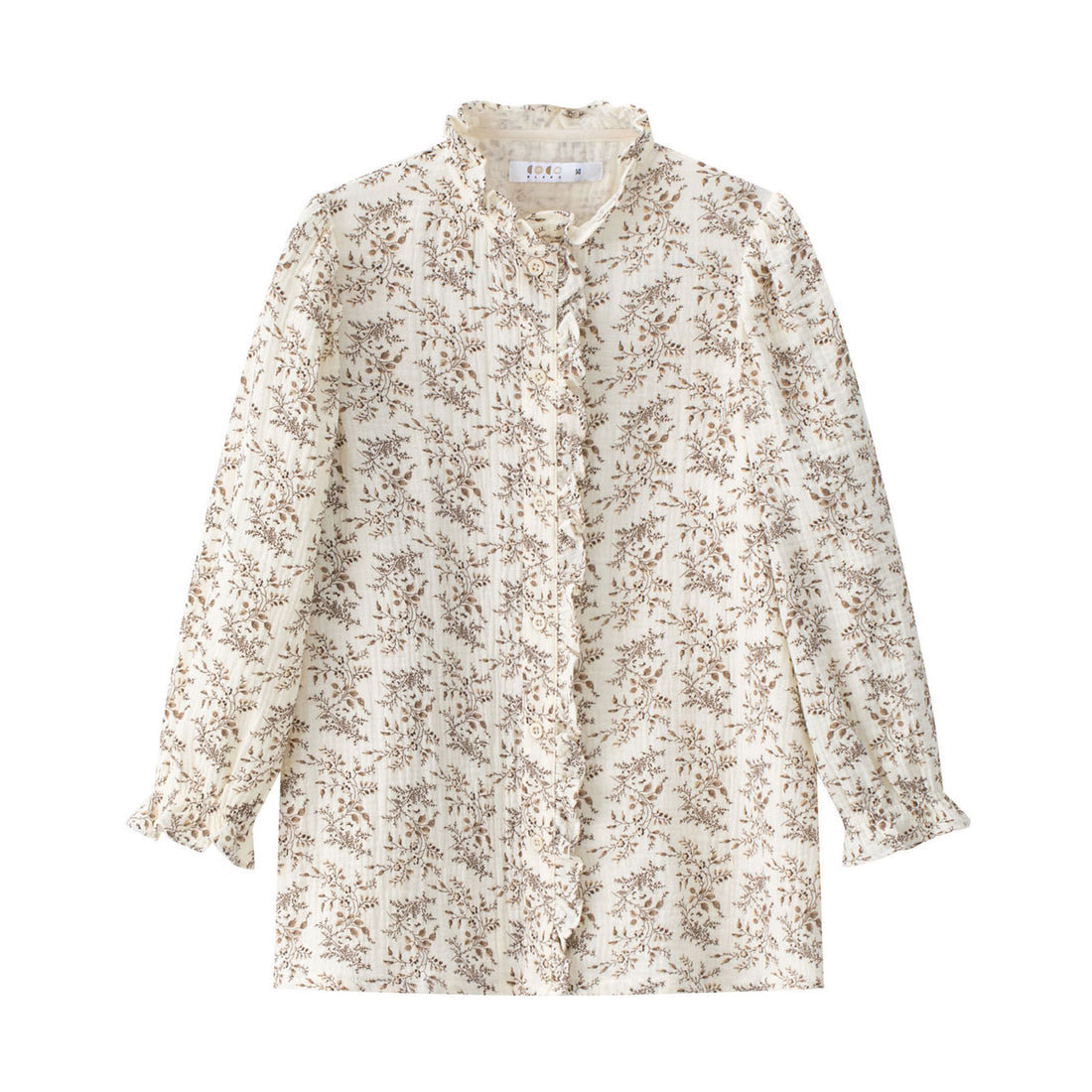 Coco Blanc Floral Blouse