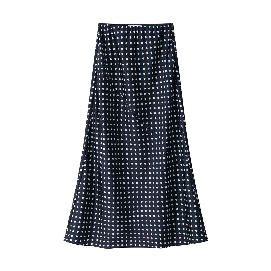 Coco Blanc Navy Polka Dot Slip Skirt