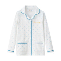 Coco Blanc Blue Polka Dot Pjs