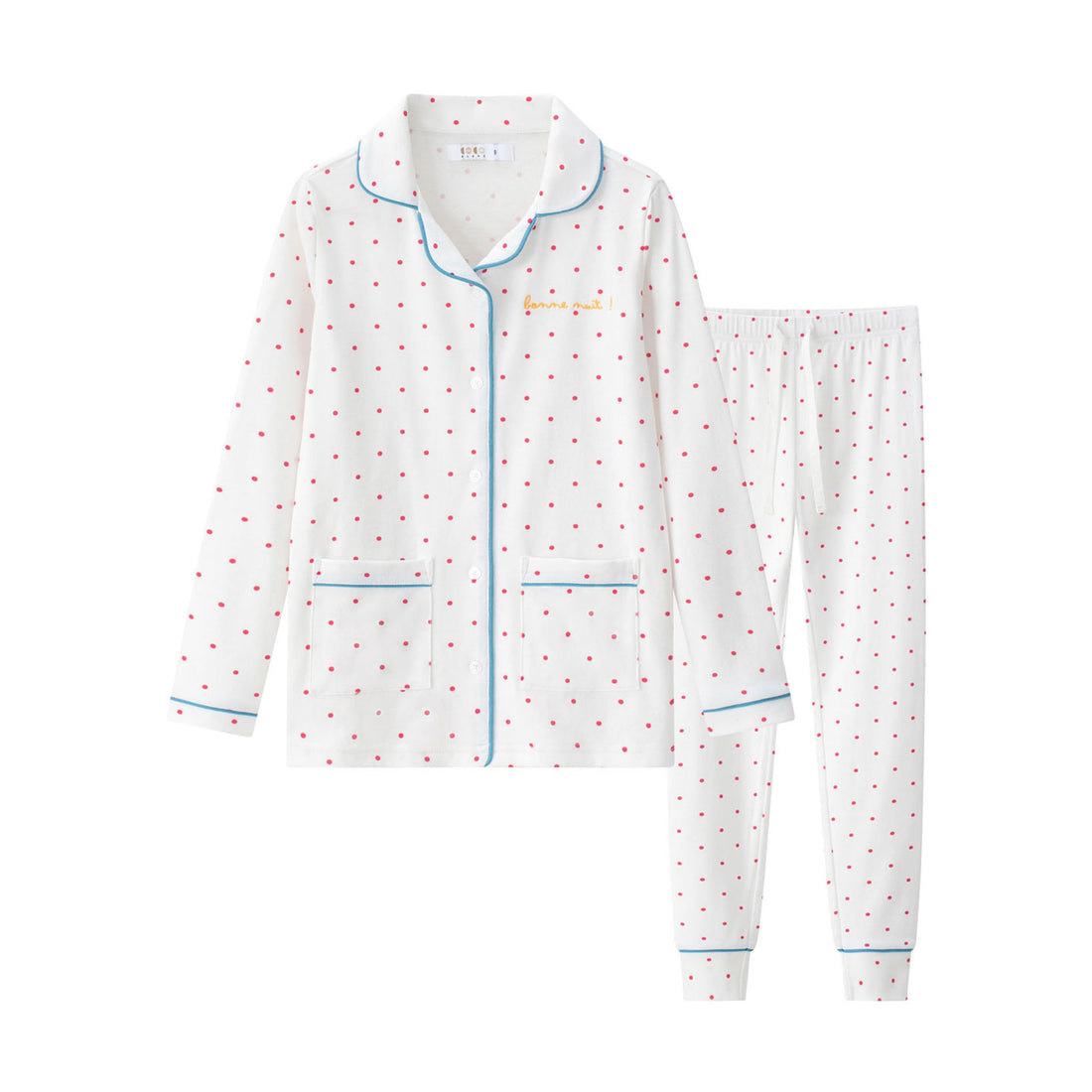 Coco Blanc Pink Polka Dot Pjs