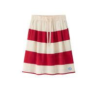 Coco Blanc Red Stripe Skirt
