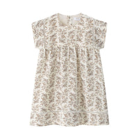 Coco Blanc Floral Short Sleeve Dress