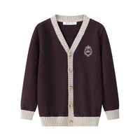 Coco Blanc Burgundy Cardigan