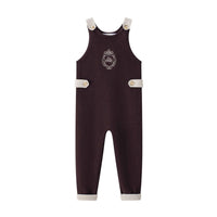 Coco Blanc Burgundy Long Knit Romper