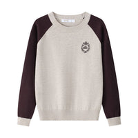 Coco Blanc Burgundy Raglan Sweater