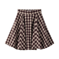 Coco Blanc Burgundy Circle Skirt