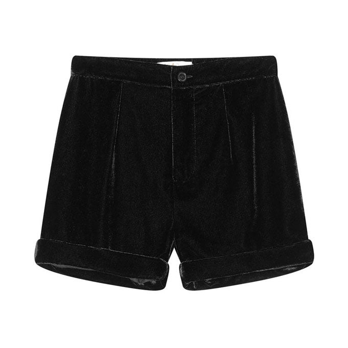 Coco Blanc Black Velvet Suit