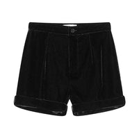 Coco Blanc Black Velvet Suit