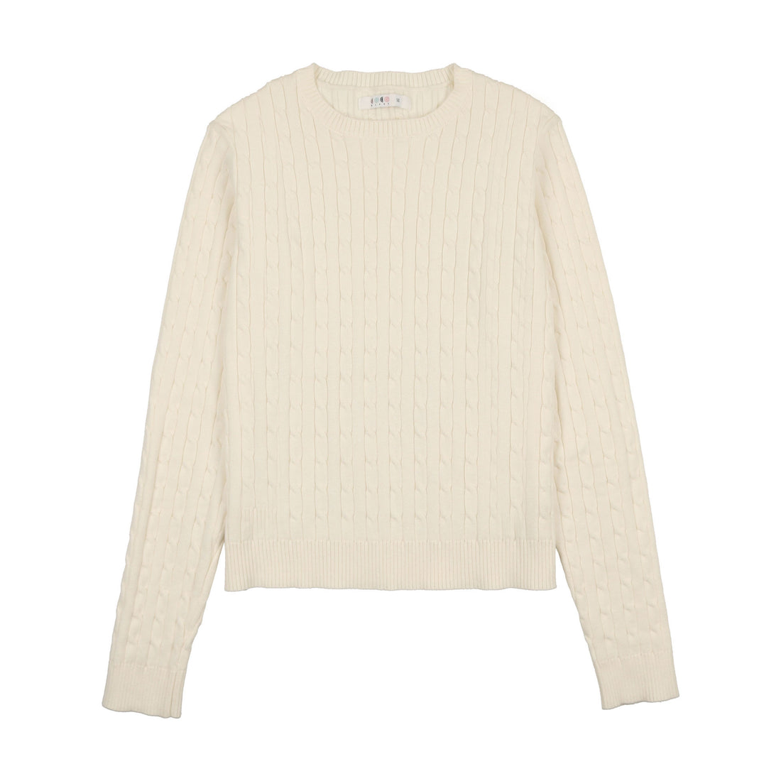 Coco Blanc Cream Cabled Sweater