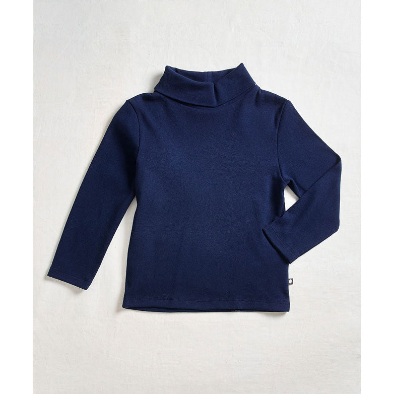 Oeuf Indigo Turtleneck