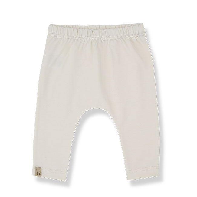 1+ In The Family Ecru Celine Baby Leggings
