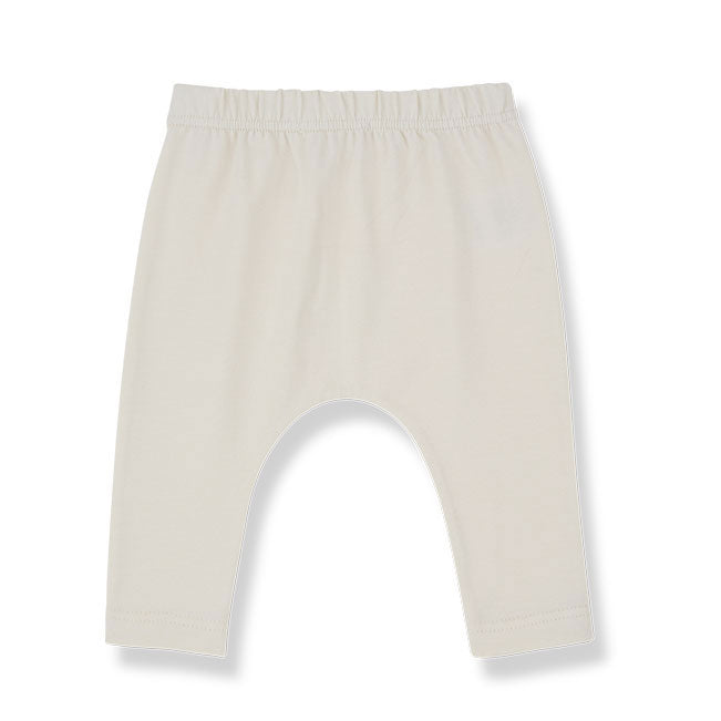 1+ In The Family Ecru Celine Baby Leggings