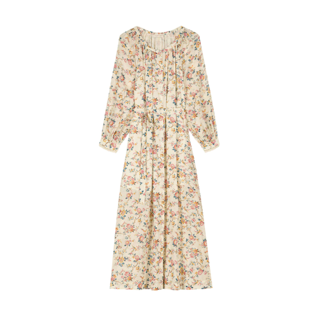 Louise Misha Cream Retro Garden  Cilona Women Dress