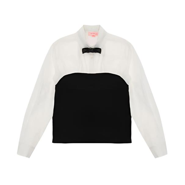Imperial White Layered Shirt