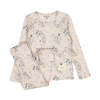 Ladida Layette Clustered Floral Pajamas