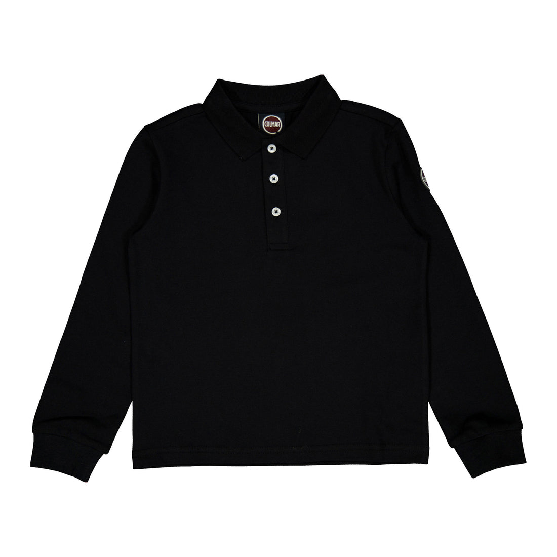 Colmar Black Contrast Collar Polo