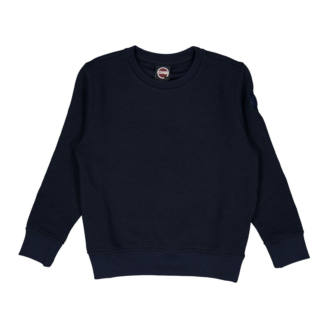 Colmar Navy Blue Logo Crewneck Sweatshirt