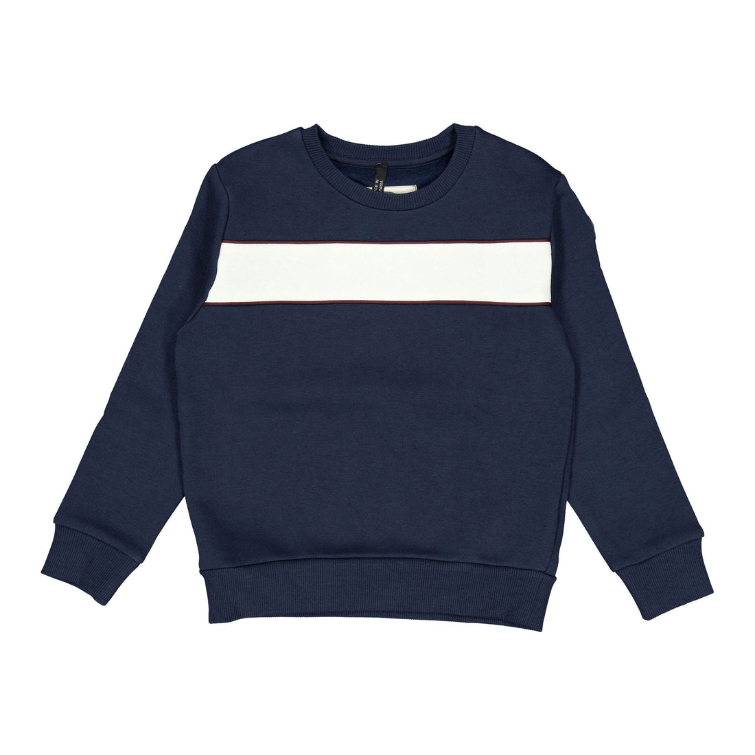 Colmar Navy Blue Striped  Crewneck Sweatshirt