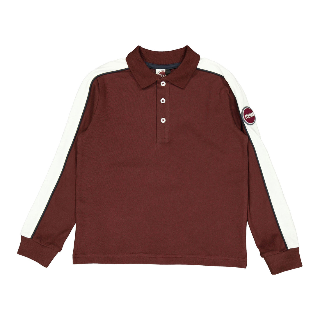 Colmar Chocolate Contrast Stripe Polo
