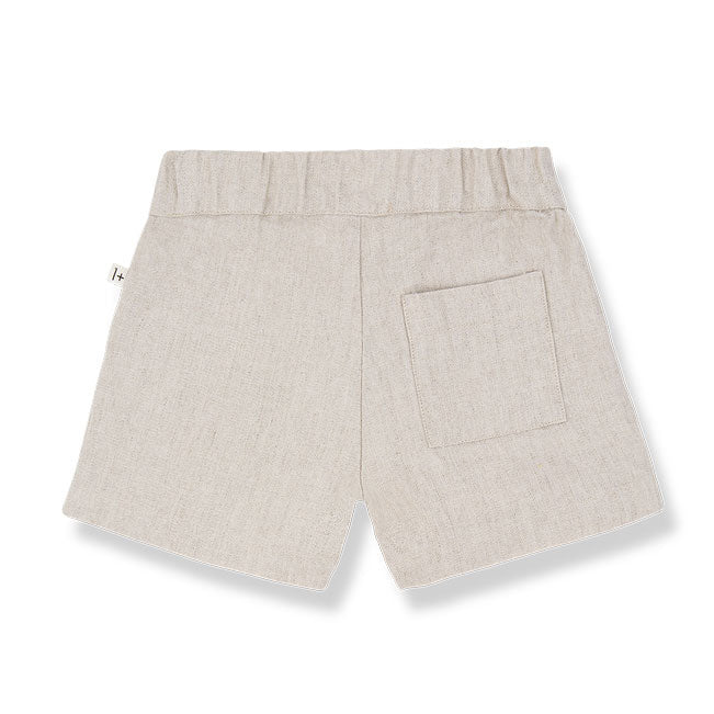 1+ In The Family Beige Colomers Baby Bermuda