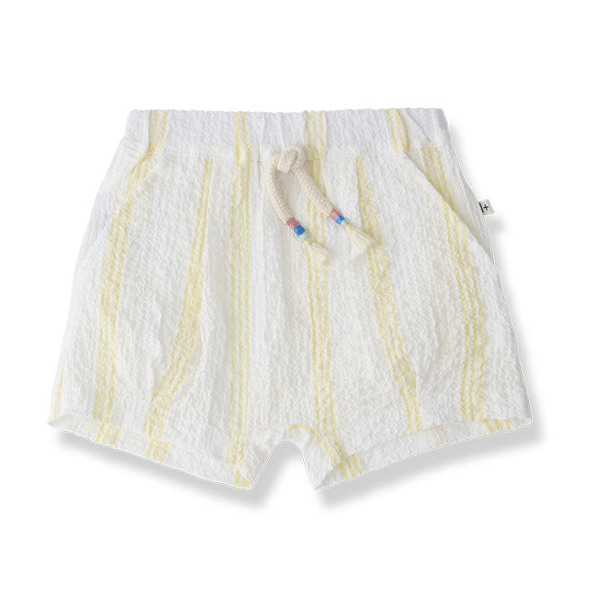 1+ In The Family Lemon Conca Baby Bermuda