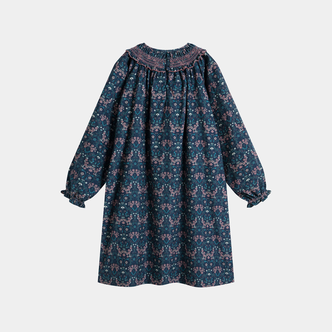 Cera Una Volta Blue Art Nouveau Carol Dress