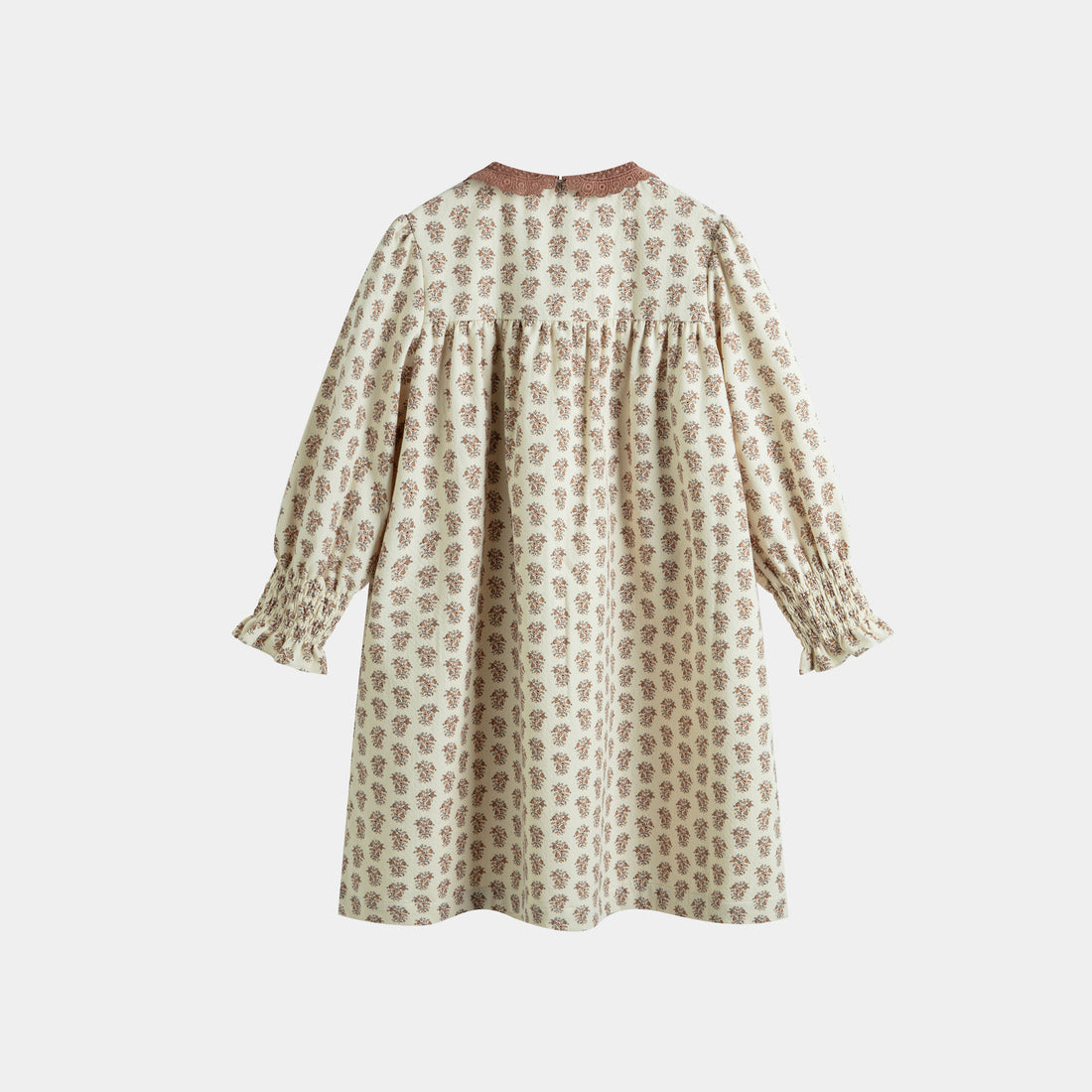 Cera Una Volta Cream Flower Loredana Dress