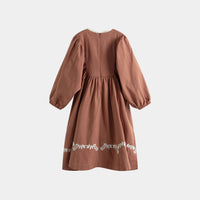 Cera Una Volta Rust Kana Dress