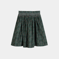 Cera Una Volta Green Art Nouveau Gina Skirt