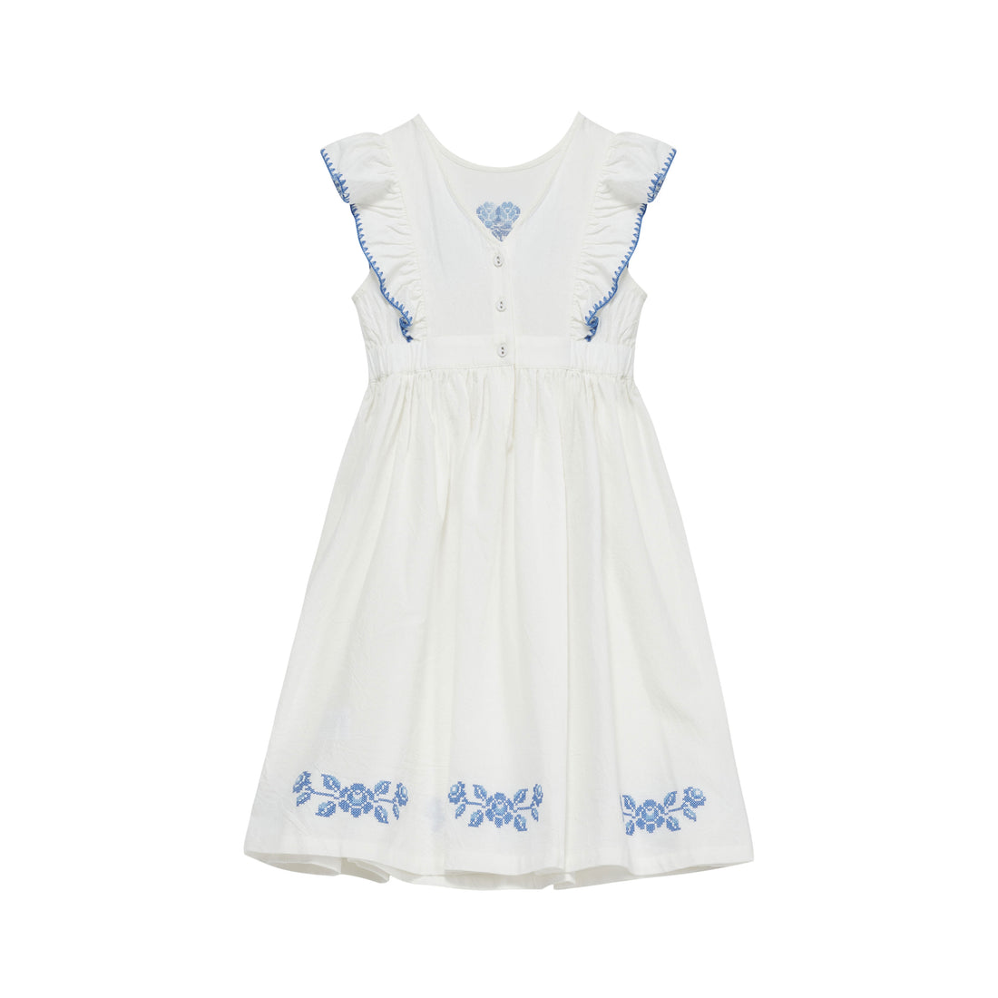 Cera Una Volta White Nina Dress