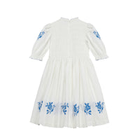 Cera Una Volta White Emmanuelle Dress