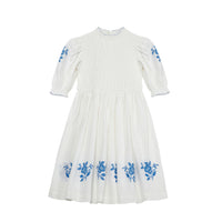 Cera Una Volta White Emmanuelle Dress