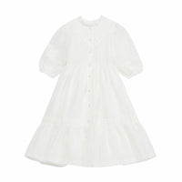 Cera Una Volta White Madelaine Dress
