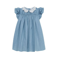 Cera Una Volta Denim Blue Frankie Dress
