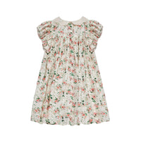 Cera Una Volta Pink Flower Frankie Dress