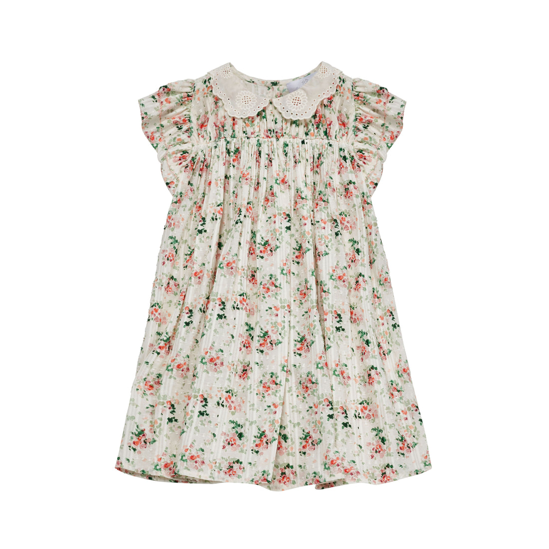 Cera Una Volta Pink Flower Frankie Dress