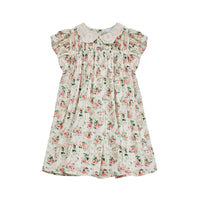 Cera Una Volta Pink Flower Frankie Dress