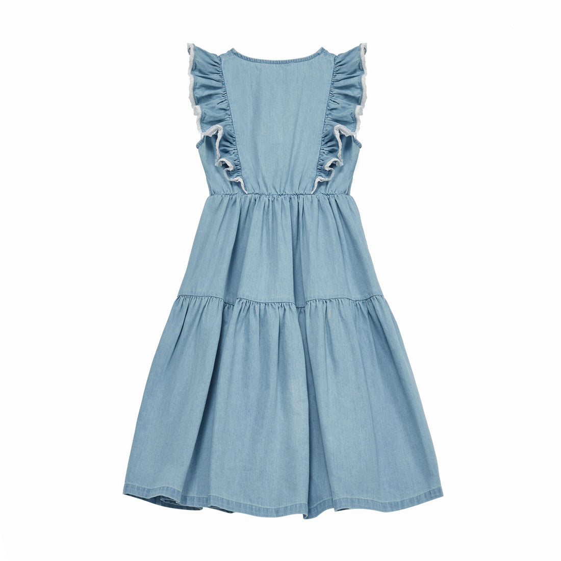 Cera Una Volta Denim Blue Bella Dress