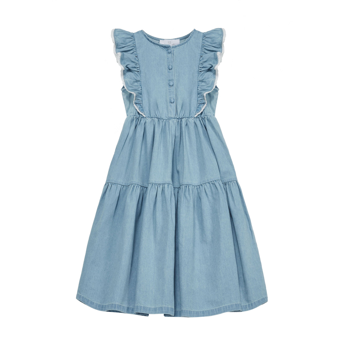 Cera Una Volta Denim Blue Bella Dress
